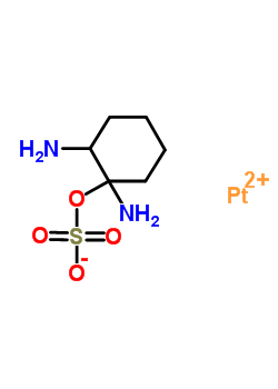 1,2-Diaminocyclohexyl platinum sulfate Structure,61593-75-7Structure