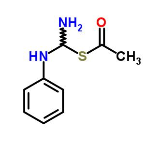 2-Acetyl-1-phenylisothiourea Structure,61629-27-4Structure