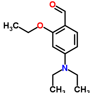 4-Diethylamino-2-ethoxy-benzaldehyde Structure,61657-61-2Structure