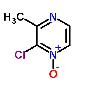 2-Chloro-3-methylpyrazine 1-oxide Structure,61689-42-7Structure