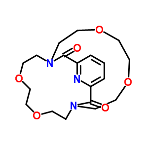 4,7,13,16-Tetraoxa-1,10,26-triazatricyclo[8.8.7.120,24]hexacosa-20,22,24(26)-triene-19,25-dione Structure,61696-67-1Structure