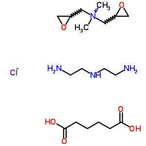 Adipic acid/dimethylaminohydroxypropyl diethylenetriamine copolymer Structure,61840-27-5Structure