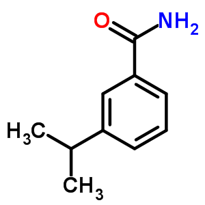 Benzamide,3-(1-methylethyl)-(9ci)Structure,61843-02-5Structure Benzamide,3-(1-methylethyl)-(9ci) Structure,61843-02-5Structure