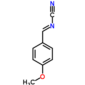 Cyanamide,[(4-methoxyphenyl)methylene]-(9ci) Structure,61852-05-9Structure