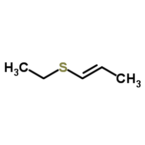 (E)-乙基-1-丙烯基硫化物結(jié)構(gòu)式_61865-98-3結(jié)構(gòu)式