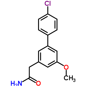 4’-Chloro-5-methoxy-(1,1’-biphenyl)-3-acetamide Structure,61888-69-5Structure