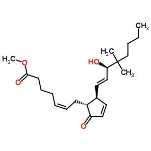 16,16-Dimethylprostaglandin a2 methyl ester Structure,61956-81-8Structure