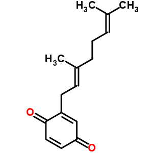 香葉基苯醌結構式_61977-06-8結構式