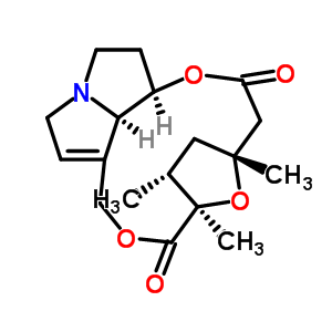 (12R,15s)-12,15-epoxy-15,20-dihydro-16alpha-homo-21-norsenecionan-11,16alpha-dione Structure,62018-78-4Structure