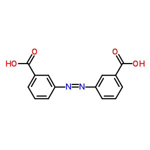 Azobenzene-3,3’-dicarboxylic acid Structure,621-18-1Structure