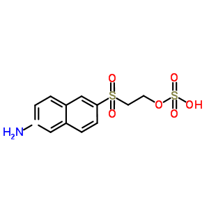 2-[(6-Amino-2-naphthalenyl)sulfonyl]-ethanol 1-(hydrogensulfate) Structure,62158-71-8Structure