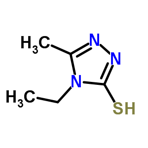 4-Ethyl-5-methyl-4H-1,2,4-triazole-3-thiol Structure,6232-85-5Structure