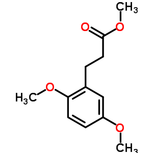 Methyl 3-(2,5-dimethoxyphenyl)propanoate Structure,62397-61-9Structure