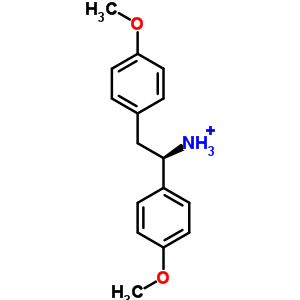 1,2-Bis-(4-methoxy-phenyl)-ethylamine hydrochloride Structure,62402-45-3Structure