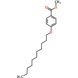 Methyl 4-n-undecyloxybenzoate Structure,62443-11-2Structure