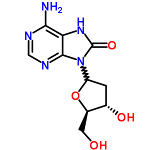 8-氧代-2-脫氧腺苷酸結(jié)構(gòu)式_62471-63-0結(jié)構(gòu)式