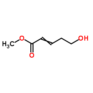 (2E)-5-羥基-2-戊烯酸甲酯結(jié)構(gòu)式_62592-80-7結(jié)構(gòu)式