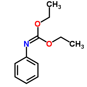 1,1-Diethoxy-n-phenyl-methanimine Structure,6263-08-7Structure