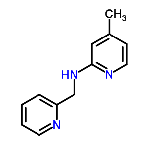 4-Methyl-n-(pyridin-2-ylmethyl)pyridin-2-amine Structure,62679-40-7Structure