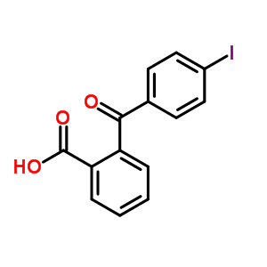 Benzoic acid,2-(4-iodobenzoyl)- Structure,6268-20-8Structure