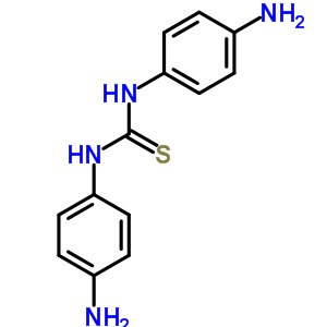 Thiourea, n,n-bis (4-aminophenyl)- Structure,6268-26-4Structure