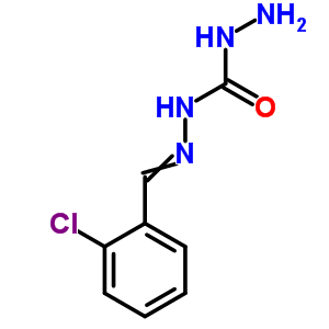 1-Amino-3-[(2-chlorophenyl)methylideneamino]urea Structure,62692-94-8Structure