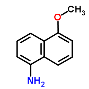 5-甲氧基-1-萘胺結構式_6271-81-4結構式