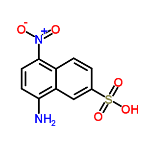 2-Naphthalenesulfonicacid, 8-amino-5-nitro-, sodium salt Structure,6271-96-1Structure