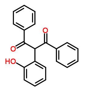 1,3-Propanedione,2-(2-hydroxyphenyl)-1,3-diphenyl- Structure,6274-70-0Structure