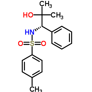 (S)-n-(2-羥基-2-甲基-1-苯基丙基)-4-甲基苯磺酰胺結(jié)構(gòu)式_627534-43-4結(jié)構(gòu)式