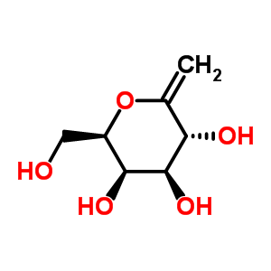 (6R)-2,6-anhydro-1-deoxy-6-(hydroxymethyl)-l-arabino-hex-1-enitol Structure,62771-96-4Structure