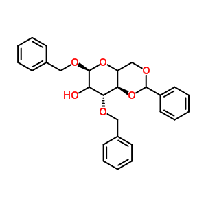 Benzyl 3-o-benzyl-4,6-o-benzylidenehexopyranoside Structure,62774-16-7Structure