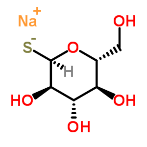 1-硫代-d-葡萄糖鈉結(jié)構(gòu)式_62778-20-5結(jié)構(gòu)式