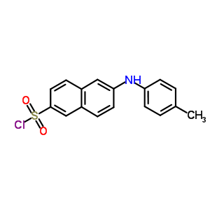 6-(P-toluidino)naphthalene-2-sulfonyl Structure,62778-24-9Structure