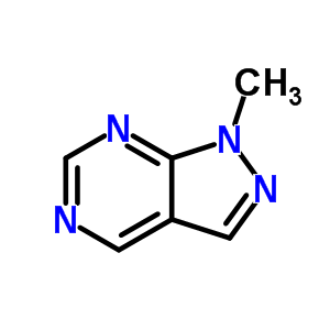 1-Methyl-1h-pyrazolo[3,4-d]pyrimidine Structure,6288-86-4Structure