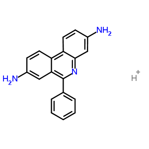 3,8-Diamino-6-phenyl-phenanthridine Structure,62895-33-4Structure