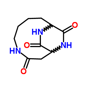 4,10,12-Triazabicyclo(7,2,2)tridecane-3,11,13-trione Structure,62901-99-9Structure