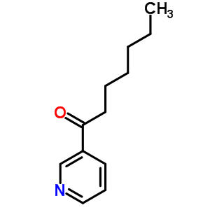 1-Pyridin-3-yl-heptan-1-one Structure,6294-61-7Structure