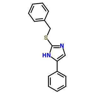 2-Benzylsulfanyl-4-phenyl-3h-imidazole Structure,6297-94-5Structure