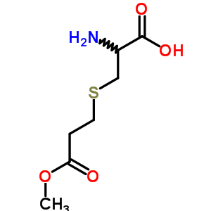 2-Amino-3-(2-methoxycarbonylethylsulfanyl)propanoic acid Structure,6298-00-6Structure