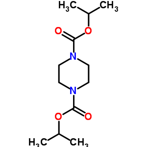 Dipropan-2-yl piperazine-1,4-dicarboxylate Structure,6298-76-6Structure