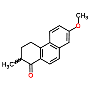 1(2H)-phenanthrenone,3,4-dihydro-7-methoxy-2-methyl- Structure,6299-09-8Structure