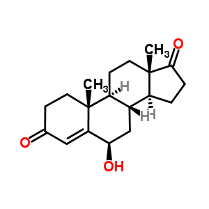 6Alpha-hydroxy-androst-4-ene-3,17-dione Structure,63-00-3Structure