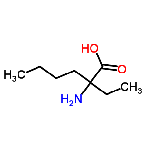 (S)-2-氨基-2-乙基己酸結(jié)構(gòu)式_6300-78-3結(jié)構(gòu)式