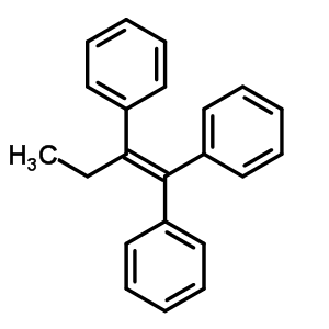 1,1,2-三苯基-1-丁烯結(jié)構(gòu)式_63019-13-6結(jié)構(gòu)式