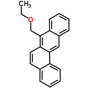 7-(乙氧基甲基)苯[a]蒽結構式_63019-29-4結構式