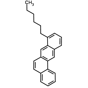 8-Hexylbenz[a]anthracene Structure,63019-34-1Structure