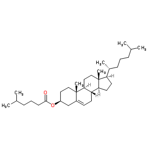 Cholesterol 5-methylhexanoate Structure,63019-46-5Structure