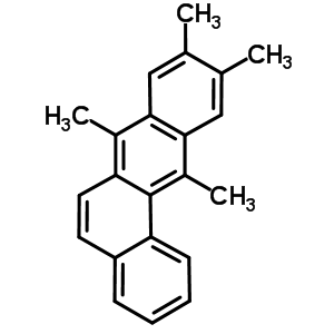 7,9,10,12-四甲基苯[a]蒽結(jié)構(gòu)式_63019-70-5結(jié)構(gòu)式