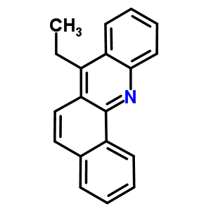 7-乙基苯[c]吖啶結(jié)構(gòu)式_63021-32-9結(jié)構(gòu)式